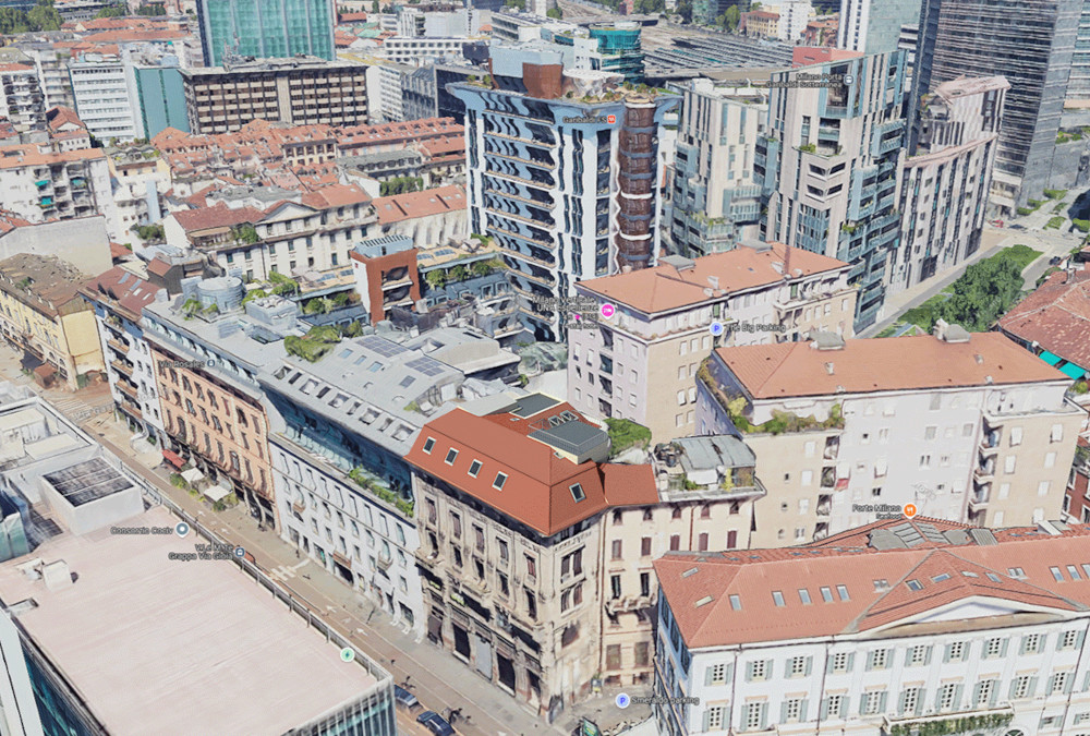 Sottotetto Monte Grappa, Milano