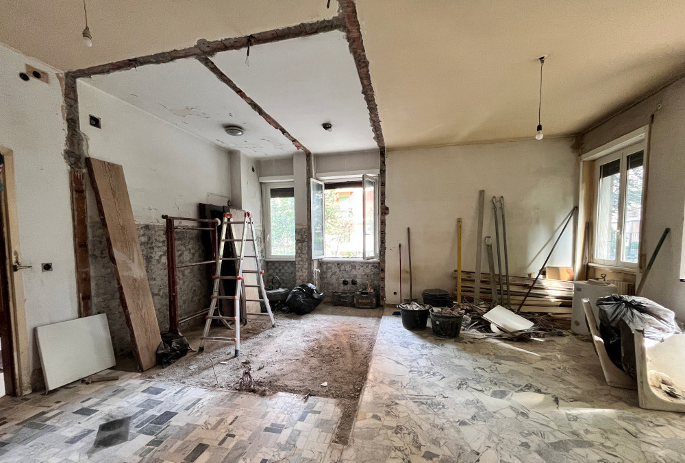 Residence Via Cenisio, Milano – Cantiere